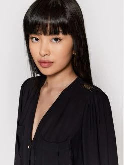 Elisabetta Franchi Γυναίκες Casual Πουκάμισα Πουκάμισο CA-006-21E2-V320 Μαύρο Regular Fit 8 Elisabetta Franchi Γυναίκες Casual Πουκάμισα Πουκάμισο CA-006-21E2-V320 Μαύρο Regular Fit -Elisabetta Franchi Εκπτώσεις unnamed file 2522