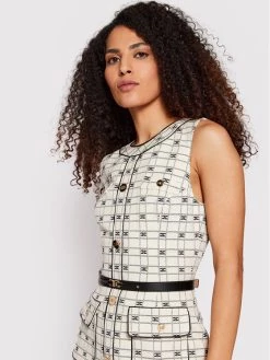 Elisabetta Franchi Γυναίκες Κοκτέιλ Φορέματα Φόρεμα κοκτέιλ AB-047-21E2-V620 Μπεζ Slim Fit -Elisabetta Franchi Εκπτώσεις unnamed file 2542