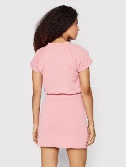 Elisabetta Franchi Γυναίκες Καθημερινά Φορέματα Φόρεμα υφασμάτινο AB-049-21E2-V230 Ροζ Regular Fit -Elisabetta Franchi Εκπτώσεις unnamed file 2546