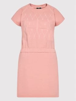 Elisabetta Franchi Γυναίκες Καθημερινά Φορέματα Φόρεμα υφασμάτινο AB-049-21E2-V230 Ροζ Regular Fit -Elisabetta Franchi Εκπτώσεις unnamed file 2548