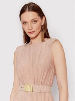 Elisabetta Franchi Γυναίκες Βραδινά Φορέματα Φόρεμα βραδινό AB-218-22E2-V540 Ροζ Slim Fit -Elisabetta Franchi Εκπτώσεις unnamed file 2552