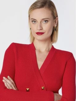 Elisabetta Franchi Γυναίκες Πλεκτά Φορέματα Φόρεμα υφασμάτινο AM-39S-26E2-V500 Κόκκινο Slim Fit 8 Elisabetta Franchi Γυναίκες Πλεκτά Φορέματα Φόρεμα υφασμάτινο AM-39S-26E2-V500 Κόκκινο Slim Fit -Elisabetta Franchi Εκπτώσεις unnamed file 263