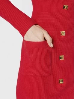 Elisabetta Franchi Γυναίκες Πλεκτά Φορέματα Φόρεμα υφασμάτινο AM-39S-26E2-V500 Κόκκινο Slim Fit 9 Elisabetta Franchi Γυναίκες Πλεκτά Φορέματα Φόρεμα υφασμάτινο AM-39S-26E2-V500 Κόκκινο Slim Fit -Elisabetta Franchi Εκπτώσεις unnamed file 264