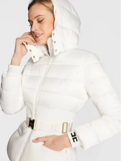 Elisabetta Franchi Γυναίκες Χειμωνιάτικα Μπουφάν Μπουφάν πουπουλένιο PI-40H-26E2-V590 Λευκό Slim Fit -Elisabetta Franchi Εκπτώσεις unnamed file 279