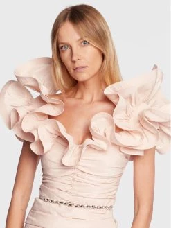 Elisabetta Franchi Γυναίκες Κοκτέιλ Φορέματα Φόρεμα κοκτέιλ AB-304-27E2-V480 Ροζ Slim Fit -Elisabetta Franchi Εκπτώσεις unnamed file 28