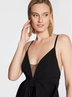 Elisabetta Franchi Γυναίκες Κοκτέιλ Φορέματα Φόρεμα κοκτέιλ AB-175-27E2-V360 Μαύρο Slim Fit -Elisabetta Franchi Εκπτώσεις unnamed file 284