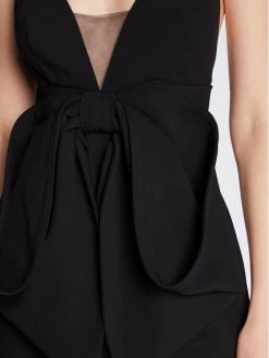 Elisabetta Franchi Γυναίκες Κοκτέιλ Φορέματα Φόρεμα κοκτέιλ AB-175-27E2-V360 Μαύρο Slim Fit -Elisabetta Franchi Εκπτώσεις unnamed file 285