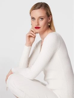 Elisabetta Franchi Γυναίκες Πλεκτά Φορέματα Φόρεμα υφασμάτινο AM-51T-26E2-V520 Λευκό Slim Fit -Elisabetta Franchi Εκπτώσεις unnamed file 300