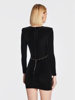 Elisabetta Franchi Γυναίκες Κοκτέιλ Φορέματα Φόρεμα κοκτέιλ AB-313-27E2-V400 Μαύρο Slim Fit -Elisabetta Franchi Εκπτώσεις unnamed file 308