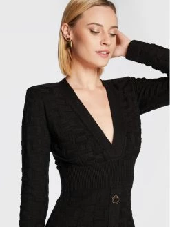 Elisabetta Franchi Γυναίκες Πλεκτά Φορέματα Φόρεμα υφασμάτινο AM-73S-27E2-V420 Μαύρο Regular Fit -Elisabetta Franchi Εκπτώσεις unnamed file 320