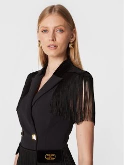 Elisabetta Franchi Γυναίκες Κοκτέιλ Φορέματα Φόρεμα κοκτέιλ AB-311-27E2-V580 Μαύρο Slim Fit -Elisabetta Franchi Εκπτώσεις unnamed file 33