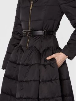 Elisabetta Franchi Γυναίκες Χειμωνιάτικα Μπουφάν Μπουφάν πουπουλένιο PI-45Z-26E2-V700 Μαύρο Regular Fit -Elisabetta Franchi Εκπτώσεις unnamed file 331