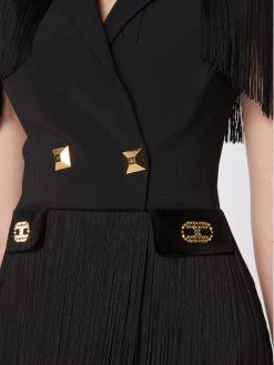 Elisabetta Franchi Γυναίκες Κοκτέιλ Φορέματα Φόρεμα κοκτέιλ AB-311-27E2-V580 Μαύρο Slim Fit -Elisabetta Franchi Εκπτώσεις unnamed file 34