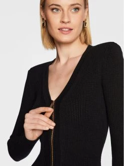 Elisabetta Franchi Γυναίκες Πλεκτά Φορέματα Φόρεμα υφασμάτινο AM-65T-26E2-V550 Μαύρο Slim Fit -Elisabetta Franchi Εκπτώσεις unnamed file 346