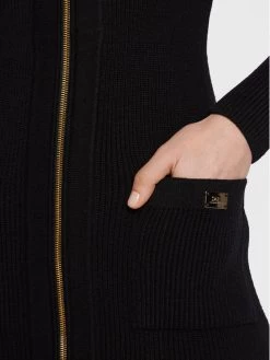 Elisabetta Franchi Γυναίκες Πλεκτά Φορέματα Φόρεμα υφασμάτινο AM-65T-26E2-V550 Μαύρο Slim Fit -Elisabetta Franchi Εκπτώσεις unnamed file 347