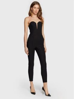 Elisabetta Franchi Γυναίκες Ολόσωμες Φόρμες Ολόσωμη φόρμα TU-024-27E2-V390 Μαύρο Slim Fit