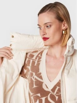 Elisabetta Franchi Γυναίκες Χειμωνιάτικα Μπουφάν Μπουφάν πουπουλένιο PI-44H-26E2-V440 Λευκό Regular Fit -Elisabetta Franchi Εκπτώσεις unnamed file 367