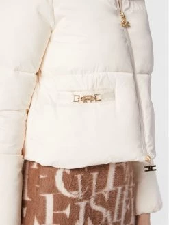 Elisabetta Franchi Γυναίκες Χειμωνιάτικα Μπουφάν Μπουφάν πουπουλένιο PI-44H-26E2-V440 Λευκό Regular Fit -Elisabetta Franchi Εκπτώσεις unnamed file 368