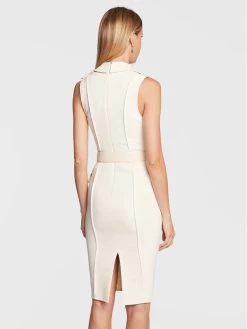 Elisabetta Franchi Γυναίκες Καθημερινά Φορέματα Φόρεμα καθημερινό AB-262-27E2-V460 Εκρού Slim Fit -Elisabetta Franchi Εκπτώσεις unnamed file 37