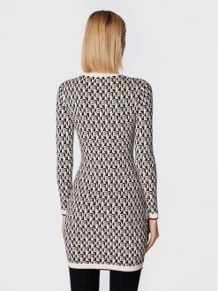 Elisabetta Franchi Γυναίκες Πλεκτά Φορέματα Φόρεμα υφασμάτινο AM-59Q-26E2-V330 Μπεζ Slim Fit -Elisabetta Franchi Εκπτώσεις unnamed file 371