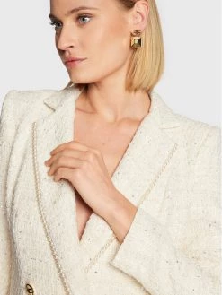 Elisabetta Franchi Γυναίκες Σακάκια & Μπλέιζερ Μπλέιζερ GI-062-27E2-V800 Μπεζ Regular Fit -Elisabetta Franchi Εκπτώσεις unnamed file 377