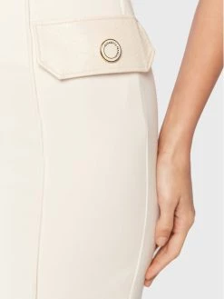 Elisabetta Franchi Γυναίκες Καθημερινά Φορέματα Φόρεμα καθημερινό AB-262-27E2-V460 Εκρού Slim Fit -Elisabetta Franchi Εκπτώσεις unnamed file 39