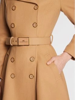 Elisabetta Franchi Γυναίκες Χειμωνιάτικα Παλτά Μάλλινο παλτό CP-001-26E2-V1100 Καφέ Regular Fit 10 Elisabetta Franchi Γυναίκες Χειμωνιάτικα Παλτά Μάλλινο παλτό CP-001-26E2-V1100 Καφέ Regular Fit -Elisabetta Franchi Εκπτώσεις unnamed file 393