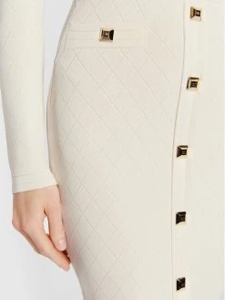 Elisabetta Franchi Γυναίκες Πλεκτά Φορέματα Φόρεμα υφασμάτινο AM-91B-27E2-V500 Μπεζ Slim Fit -Elisabetta Franchi Εκπτώσεις unnamed file 4