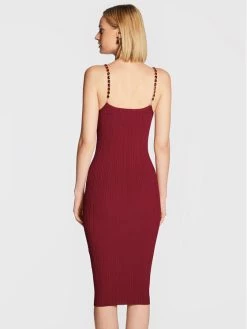 Elisabetta Franchi Γυναίκες Κοκτέιλ Φορέματα Φόρεμα κοκτέιλ AM-78S-27E2-V360 Μπορντό Slim Fit -Elisabetta Franchi Εκπτώσεις unnamed file 408