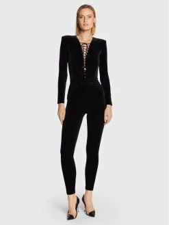 Elisabetta Franchi Γυναίκες Ολόσωμες Φόρμες Ολόσωμη φόρμα TU-019-27E2-V520 Μαύρο Slim Fit