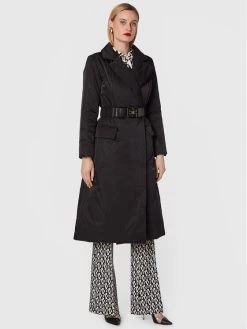 Elisabetta Franchi Γυναίκες Πουπουλένια Μπουφάν Μπουφάν μεταβατικό PI-46H-26E2-V600 Μαύρο Regular Fit