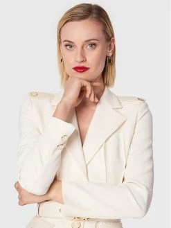 Elisabetta Franchi Γυναίκες Σακάκια & Μπλέιζερ Μπλέιζερ GI-040-27E2 Μπεζ Regular Fit -Elisabetta Franchi Εκπτώσεις unnamed file 435