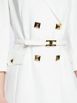 Elisabetta Franchi Γυναίκες Κοκτέιλ Φορέματα Φόρεμα κοκτέιλ AB-167-27E2-V550 Λευκό Regular Fit -Elisabetta Franchi Εκπτώσεις unnamed file 441