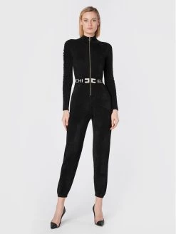 Elisabetta Franchi Γυναίκες Ολόσωμες Φόρμες Ολόσωμη φόρμα KT-19S-26E2-V520 Μαύρο Slim Fit