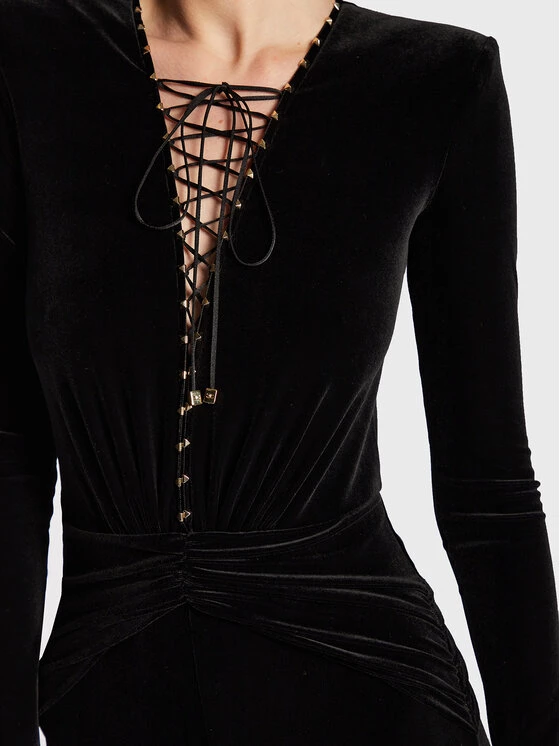 Elisabetta Franchi Γυναίκες Ολόσωμες Φόρμες Ολόσωμη φόρμα TU-019-27E2-V520 Μαύρο Slim Fit 5 Elisabetta Franchi Γυναίκες Ολόσωμες Φόρμες Ολόσωμη φόρμα TU-019-27E2-V520 Μαύρο Slim Fit - Image 5