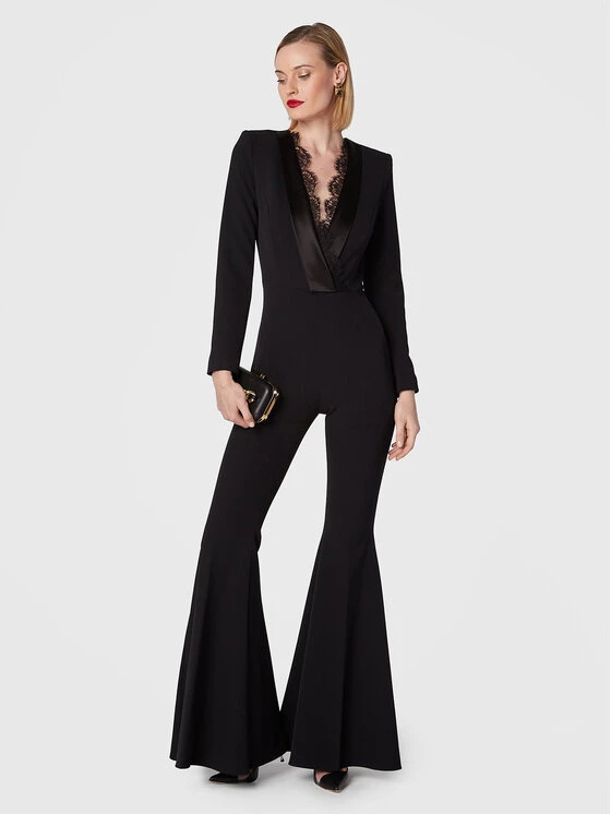 Elisabetta Franchi Γυναίκες Ολόσωμες Φόρμες Ολόσωμη φόρμα TU-023-27E2-V480 Μαύρο Regular Fit 2 Elisabetta Franchi Γυναίκες Ολόσωμες Φόρμες Ολόσωμη φόρμα TU-023-27E2-V480 Μαύρο Regular Fit - Image 2