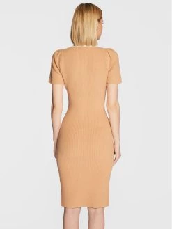 Elisabetta Franchi Γυναίκες Πλεκτά Φορέματα Φόρεμα υφασμάτινο AM-69Q-26E2-V470 Μπεζ Slim Fit -Elisabetta Franchi Εκπτώσεις unnamed file 464