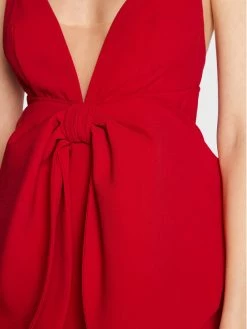 Elisabetta Franchi Γυναίκες Κοκτέιλ Φορέματα Φόρεμα κοκτέιλ AB-175-27E2-V360 Κόκκινο Slim Fit -Elisabetta Franchi Εκπτώσεις unnamed file 476