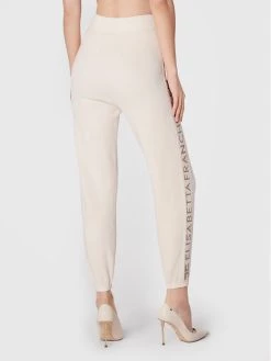 Elisabetta Franchi Γυναίκες Παντελόνια Φόρμας Παντελόνι φόρμας KP-26S-26E2-V360 Μπεζ Regular Fit -Elisabetta Franchi Εκπτώσεις unnamed file 48