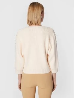 Elisabetta Franchi Γυναίκες Πουλόβερ MK-81S-27E2-V350 Μπεζ Boxy Fit -Elisabetta Franchi Εκπτώσεις unnamed file 494