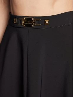 Elisabetta Franchi Γυναίκες Mini Φούστα σε γραμμή Α GO-500-27E2-V280 Μαύρο Regular Fit -Elisabetta Franchi Εκπτώσεις unnamed file 520