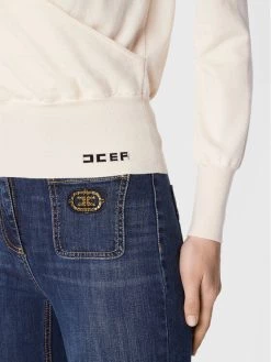 Elisabetta Franchi Γυναίκες Πουλόβερ MK-53S-26E2-V280 Μπεζ Regular Fit -Elisabetta Franchi Εκπτώσεις unnamed file 526