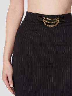 Elisabetta Franchi Γυναίκες Φούστες Pencil Φούστα Pencil GO-491-27E2-V340 Μαύρο Slim Fit -Elisabetta Franchi Εκπτώσεις unnamed file 540
