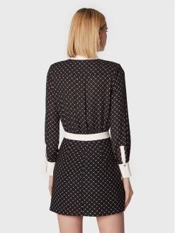 Elisabetta Franchi Γυναίκες Φορέματα σε Στυλ Πουκάμισο & Σεμιζιέ Φόρεμα πουκάμισο AB-307-27E2-V495 Μαύρο Regular Fit -Elisabetta Franchi Εκπτώσεις unnamed file 544