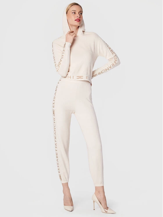 Elisabetta Franchi Γυναίκες Μπλούζες Χωρίς Φερμουάρ Μπλούζα MK-45S-26E2-V390 Μπεζ Regular Fit 2 Elisabetta Franchi Γυναίκες Μπλούζες Χωρίς Φερμουάρ Μπλούζα MK-45S-26E2-V390 Μπεζ Regular Fit - Image 2