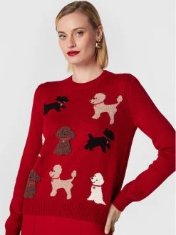 Elisabetta Franchi Γυναίκες Πουλόβερ MK-58S-27E2-V340 Κόκκινο Regular Fit -Elisabetta Franchi Εκπτώσεις unnamed file 555