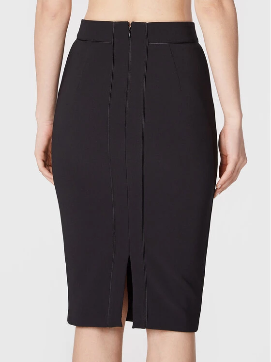 Elisabetta Franchi Γυναίκες Φούστες Pencil Φούστα Pencil GO-495-27E2-V330 Μαύρο Slim Fit 3 Elisabetta Franchi Γυναίκες Φούστες Pencil Φούστα Pencil GO-495-27E2-V330 Μαύρο Slim Fit - Image 3