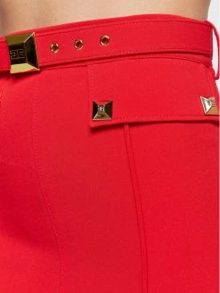 Elisabetta Franchi Γυναίκες Φούστες Pencil Φούστα Pencil GO-471-26E2-V370 Κόκκινο Slim Fit -Elisabetta Franchi Εκπτώσεις unnamed file 625