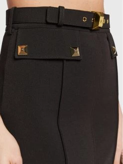 Elisabetta Franchi Γυναίκες Φούστες Pencil Φούστα Pencil GO-471-26E2-V370 Μαύρο Slim Fit -Elisabetta Franchi Εκπτώσεις unnamed file 635