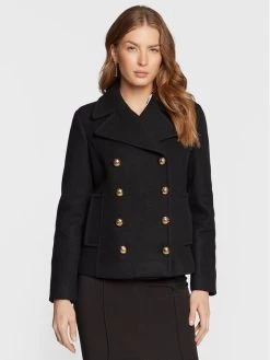 Elisabetta Franchi Γυναίκες Μεταβατικά Μπουφάν Μπουφάν μεταβατικό GB-001-26E2-V700 Μαύρο Regular Fit